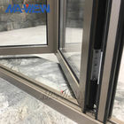 NAVIEWのアコーディオン様式のスライド ガラス ドアのガラス繊維 スクリーンの網