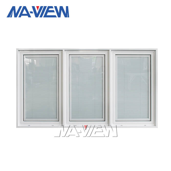 中国のNaview長く高く狭い3ライトの三倍によって艶をかけられる窓ガラスの開き窓Windows