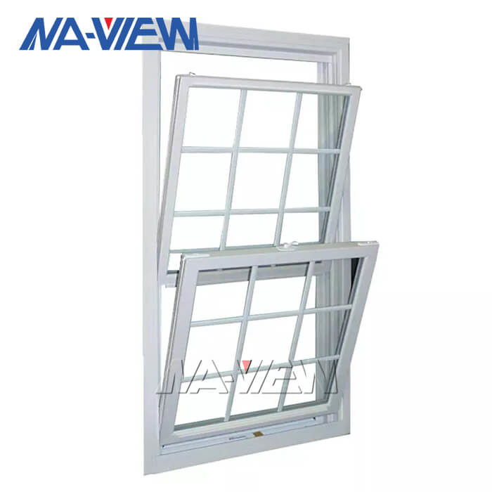 OEM ODMの注文の低価格のアルミニウム現代二重ホッパー窓