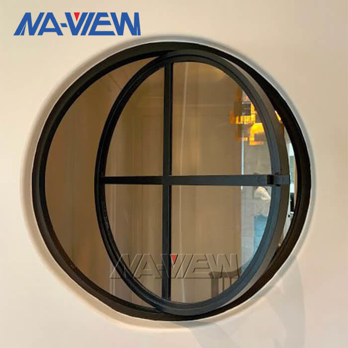 OEM ODMの低価格の新建設のアルミニウム円の円形のピボット窓